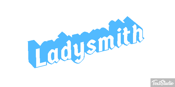 Ladysmith Texteffekt