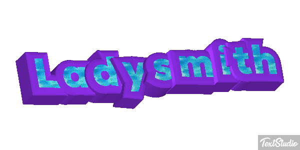 Ladysmith Texteffekt