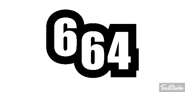 664 Efekt tekstowy
