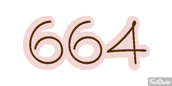 664 Efekt tekstowy