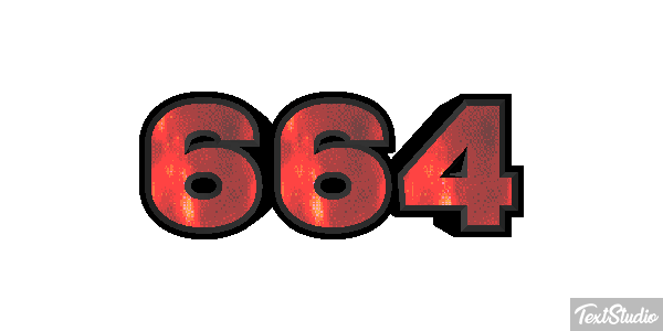 664 Efekt tekstowy