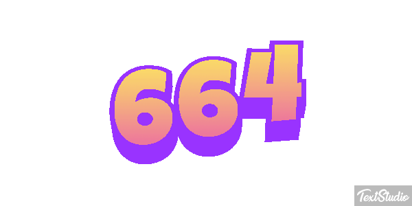 664 Efekt tekstowy