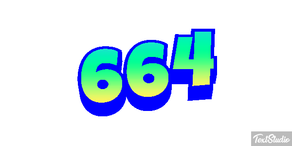 664 Efekt tekstowy