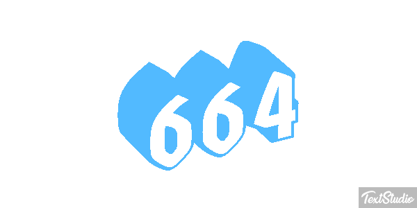 664 Efekt tekstowy