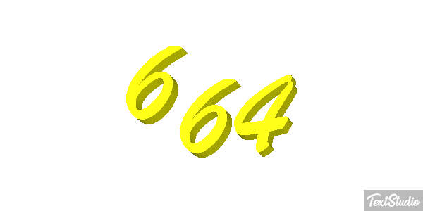 664 Efekt tekstowy