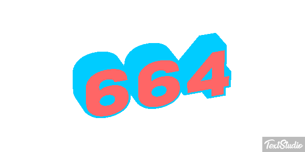 664 Efekt tekstowy