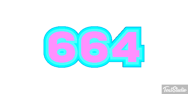 664 Efekt tekstowy