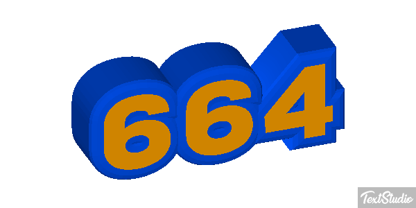 664 Efekt tekstowy
