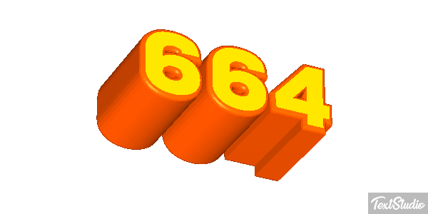 664 Efekt tekstowy