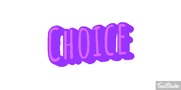 Choice Efecto de texto