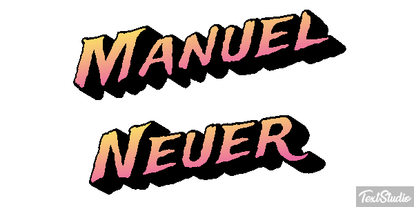 Manuel Neuer Effet de texte