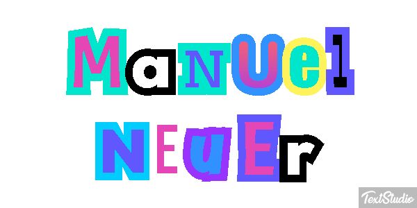 Manuel Neuer Effet de texte