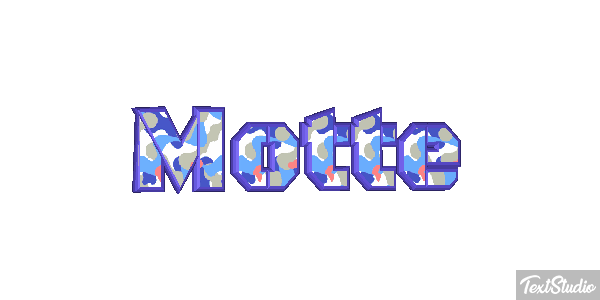 Motte Texteffekt