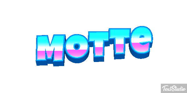 Motte Texteffekt