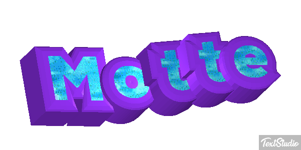 Motte Texteffekt