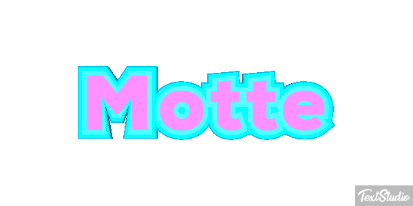 Motte Texteffekt