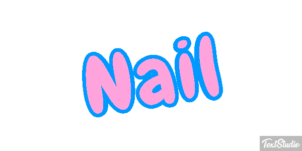 Nail Text effect