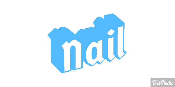 Nail Text effect