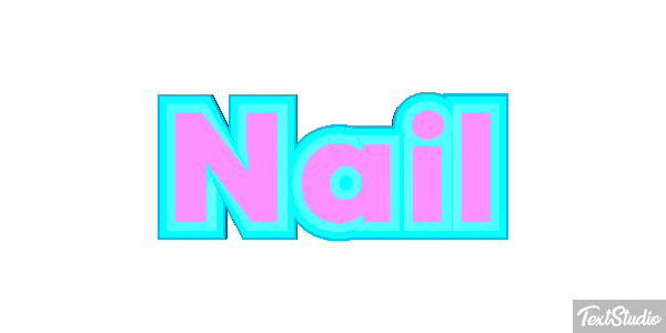 Nail Text effect
