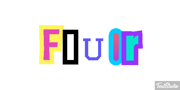Fluir Efeito do texto
