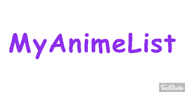 MyAnimeList Metin efekti