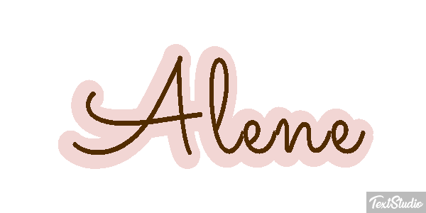 Alene Text effect