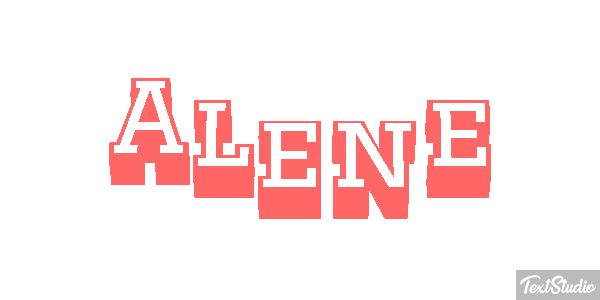 Alene Text effect