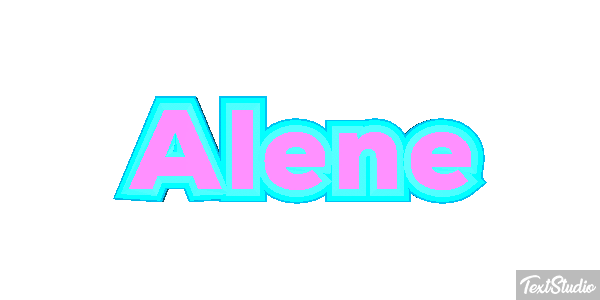 Alene Text effect