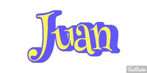 Juan Текстовый эффект