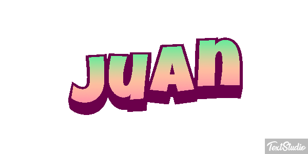 Juan Текстовый эффект