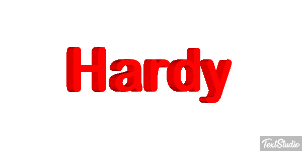 Hardy Efekt tekstowy
