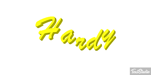 Hardy Efekt tekstowy