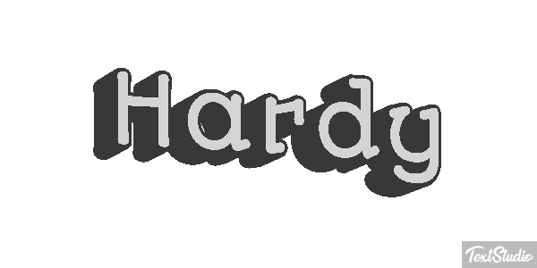 Hardy Efekt tekstowy