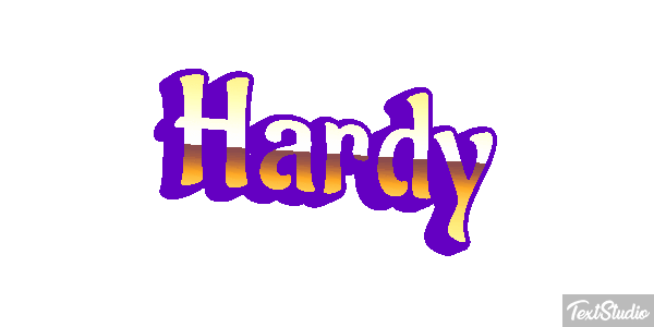Hardy Efekt tekstowy