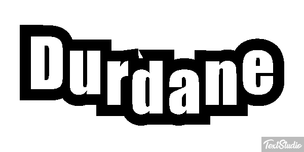 Dürdane Effet de texte