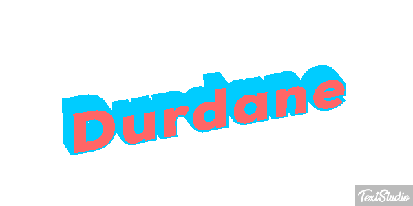 Dürdane Effet de texte
