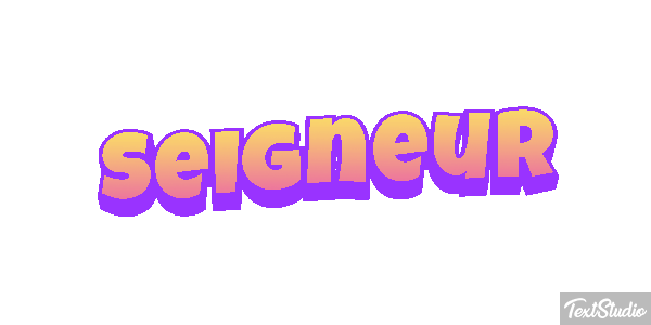 Seigneur Efekt tekstowy