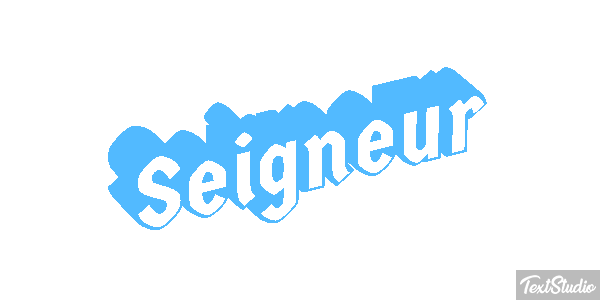 Seigneur Efekt tekstowy