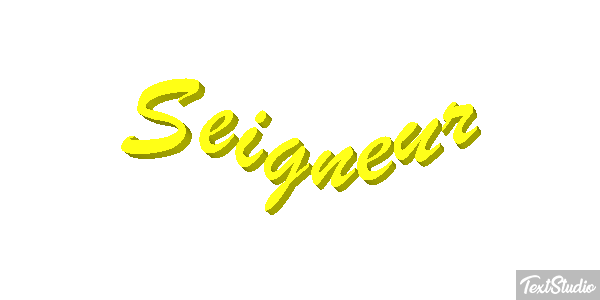 Seigneur Efekt tekstowy