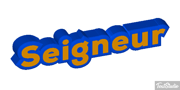 Seigneur Efekt tekstowy