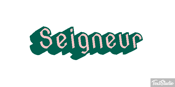 Seigneur Efekt tekstowy