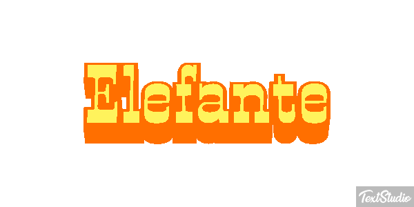 Elefante Metin efekti