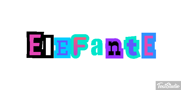 Elefante Metin efekti