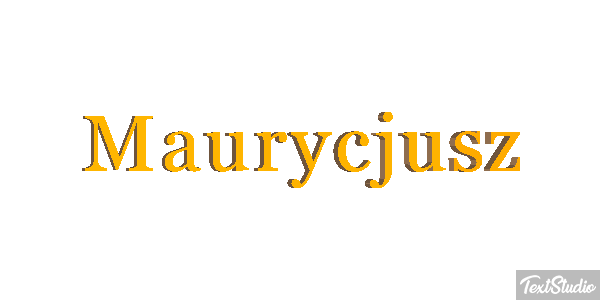 Maurycjusz Efekt tekstowy