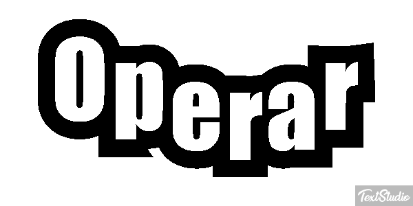 Operar Efeito do texto