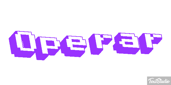 Operar Efeito do texto