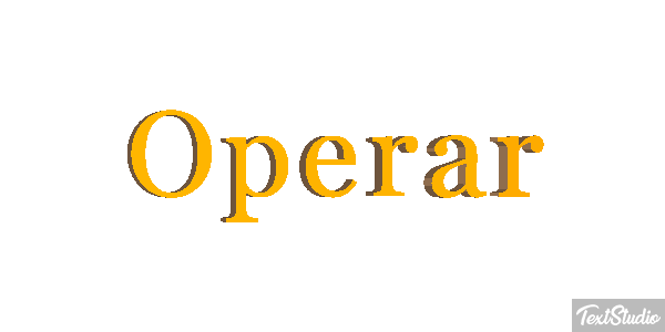 Operar Efeito do texto