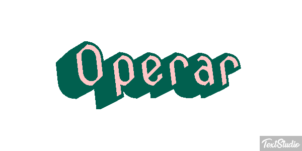 Operar Efeito do texto