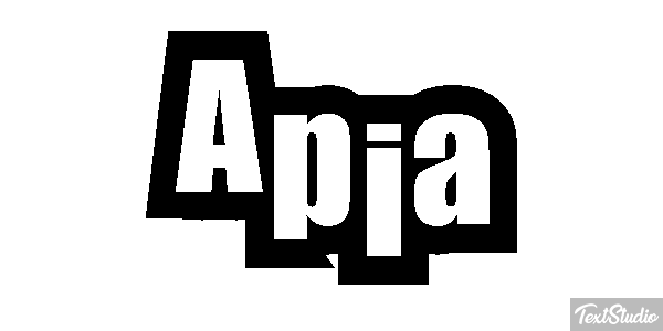 Apia Effetto testo