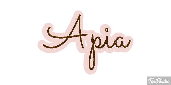 Apia Effetto testo